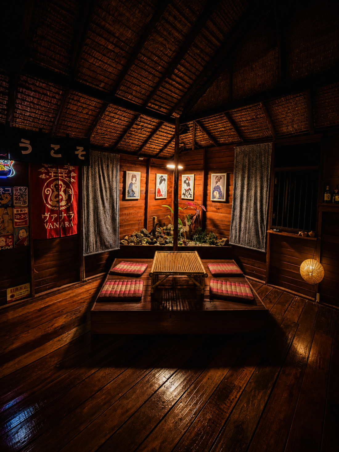 A shared area at Vanara Eco Resort