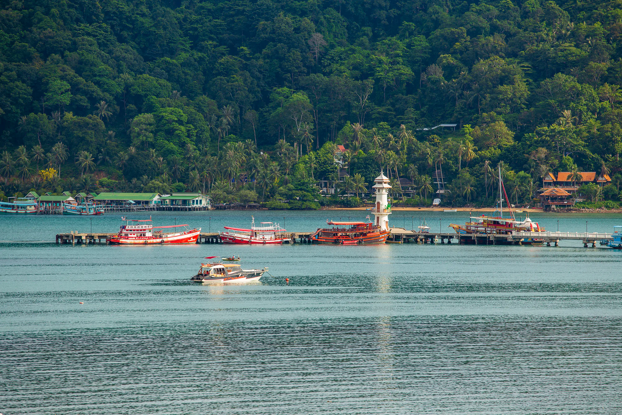 Bang Bao pier in southern Koh Chang